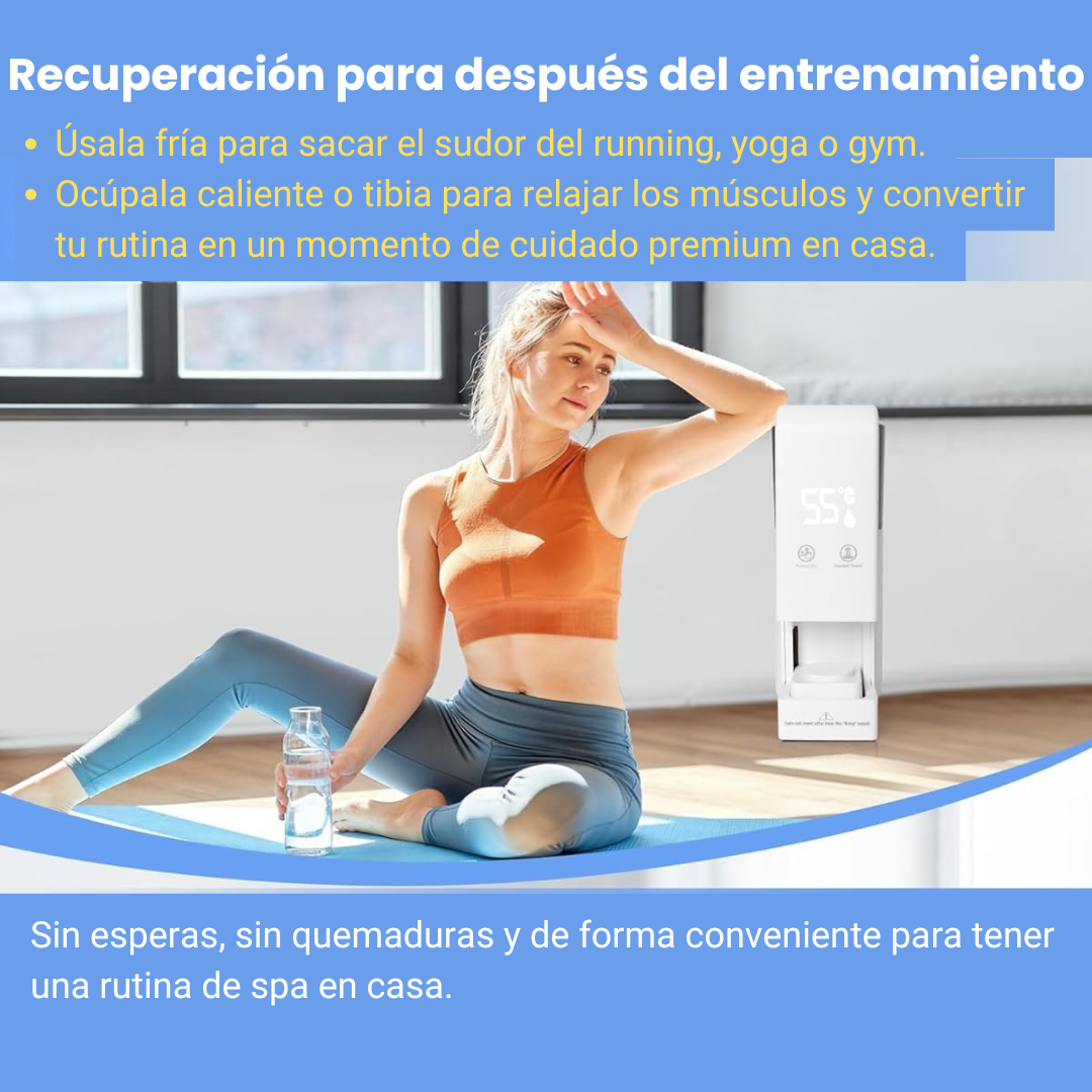 GlowSpa™ Pro – Sistema de Toallas Calientes para Skincare Profesional en Casa