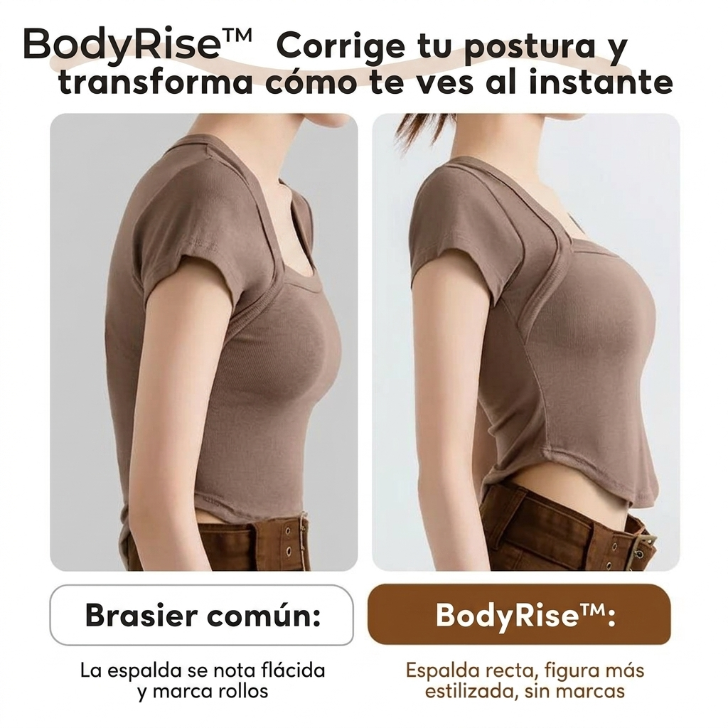 BodyRise™ — El Bralette que corrige tu postura y transforma tu figura al instante